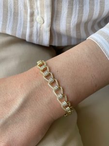 Taşlı Halka Bileklik