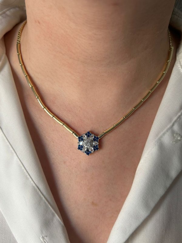 Mavi Çiçek Kolye 1 Mavi Çiçek Kolye 1