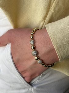 Top Top Taşlı Bileklik